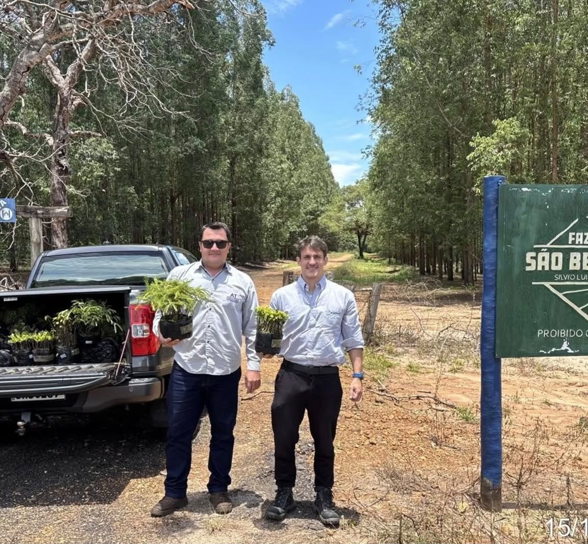 Parceria CTG Brasil e AT Assessoria no fornecimento de mudas nativas do cerrado